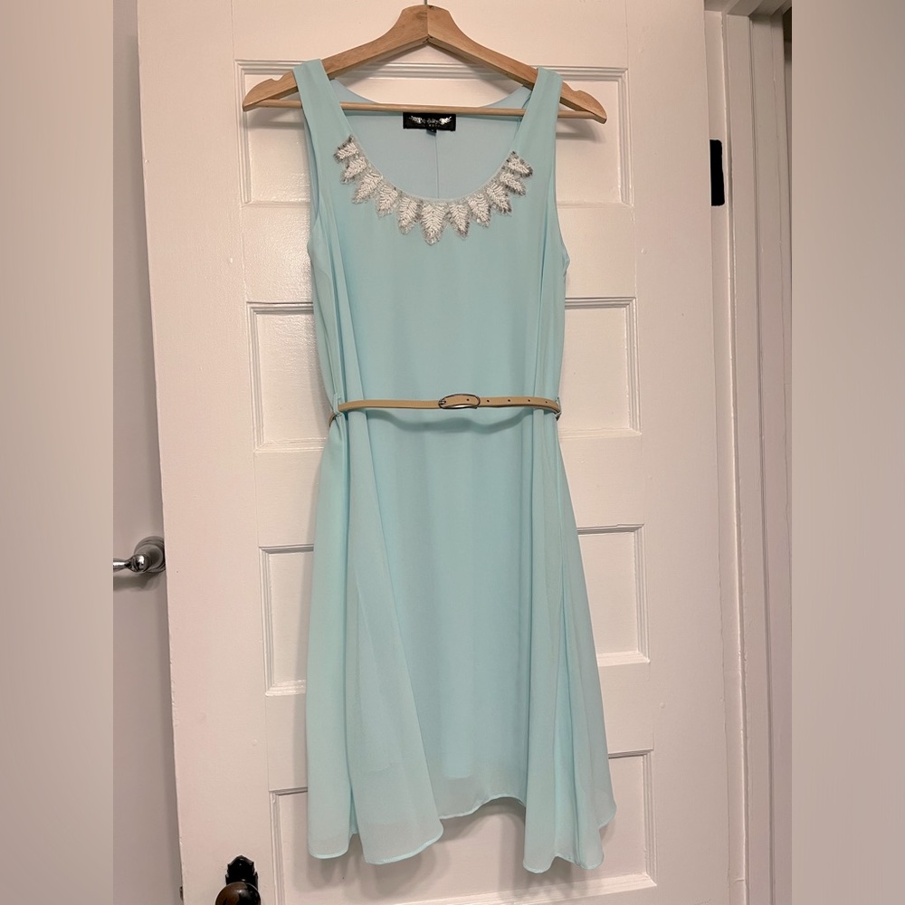 Angel Eye Belted Dress
